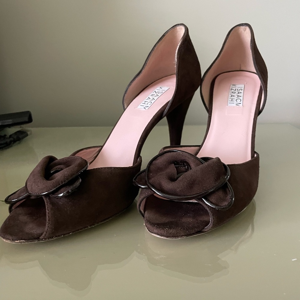 Isaac Mizrahi Peeptoe Heels